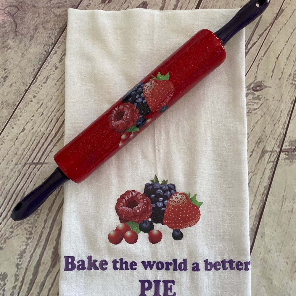 Handmade Rolling pins tumbler